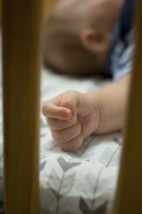 A calm, caring corner of the Chestnut infant room at the Murphy campus